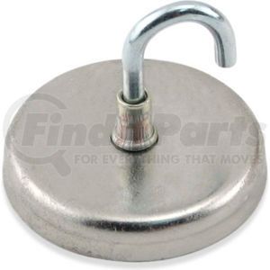 NA012500N by MASTER MAGNETICS - Master Magnetics Neodymium Magnetic Hook NA012500N - 40 Lbs. Pull Nickel - Chrome Plating