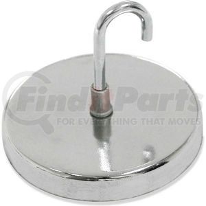 MHHH20BX by MASTER MAGNETICS - Master Magnetics Ceramic Magnetic Hook MHHH20BX - 20 Lbs. Pull Nickel - Chrome Plating