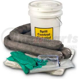 SK-U5 by EVOLUTION SORBENT PRODUCTS - ESP Compact Mobile 5 Gallon Universal Spill Kit, SK-U5