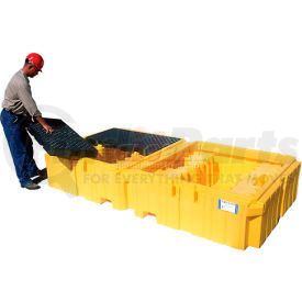 1144 by ULTRATECH INTERNATIONAL - UltraTech Ultra-Twin IBC Spill Pallet&#174; 1144 with Drain