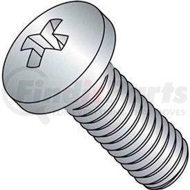 CNC04040 by TITAN FASTENERS - M4 x 0.7 x 40mm Machine Screw - Phillips Pan Head - Steel - Zinc Plated - DIN 7985A - Pkg of 100