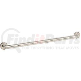 B6806.99x36 by BOBRICK - Bobrick&#174; 1-1/2" Dia. Straight Peened Grab Bar 36"W - B6806.99x36