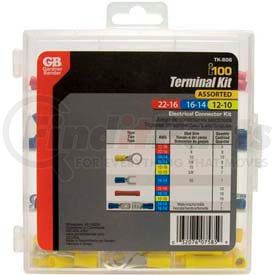 TK-806 by GARDENER BENDER - Gardner Bender TK-806 100 Piece Terminal Kit w/Reusable Storage Case