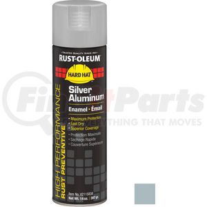 V2115838 by RUST-OLEUM - Rust-Oleum High Performance V2100 Rust Preventive Enamel Aerosol, Silver Alum, 14 oz. - V2115838