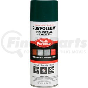 1638830 by RUST-OLEUM - Rust-Oleum Industrial 1600 System General Purpose Enamel Aerosol, Hunter Green, 12 oz. - 1638830