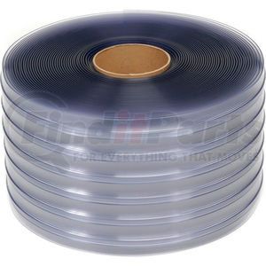 000-585339 by TMI - Global Industrial&#153; PVC Strip Curtain Roll - Scratch Resistant Ribbed Clear - 12" x 150' x .110"