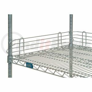 AL454C by PRECISION SOURCING - Nexel&#174; AL454C Chrome Ledge 54"L X 4"H for Wire Shelves