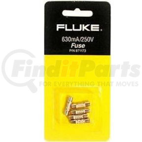 871173 by FLUKE - 630 mA 250V 15 A 600 V Fuse