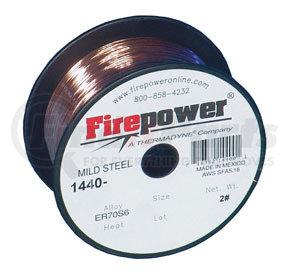 1440-0220 by FIREPOWER - ER70S-6 MIG Wire Solid, .35", 2lb