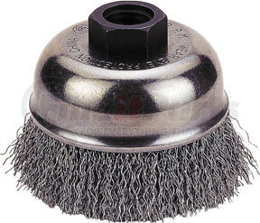 1423-3158 by FIREPOWER - Crimp-Type Wire Cup Brush, 4" Diameter