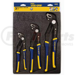 2078710 by IRWIN VISE-GRIP - 3 Pc. GrooveLock Pliers Set with Storage Tray