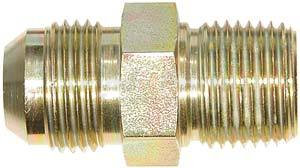 h5205x4x4 by BUYERS PRODUCTS - Male Connector 1/4 Inch Tube O.D. To 1/4 Inch Male Pipe Thread