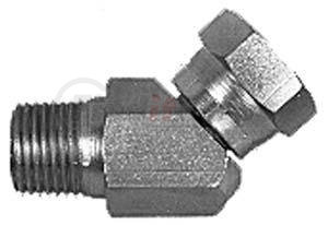 h9355x12x12 by BUYERS PRODUCTS - 3/4-14 Inch NPSM Female Pipe Swivel To 3/4-14 Inch Male Pipe 45° Elbow