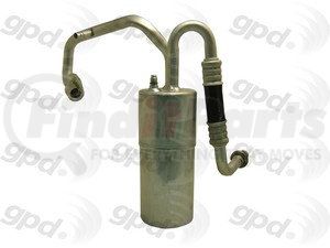 1411802 by GLOBAL PARTS DISTRIBUTORS - A/C Accumulator with Hose Assembly Global 1411802