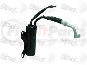 1411803 by GLOBAL PARTS DISTRIBUTORS - A/C Accumulator with Hose Assembly Global 1411803