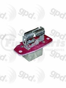 1711745 by GLOBAL PARTS DISTRIBUTORS - HVAC Blower Motor Resistor Front Global 1711745