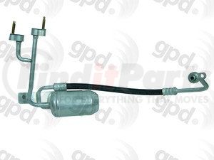 4811596 by GLOBAL PARTS DISTRIBUTORS - A/C Accumulator with Hose Assembly Global 4811596