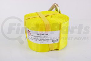 LCW427DR by POWER PRODUCTS - Winch Strap Assembly with D Ring