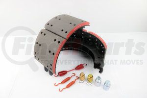 HDV4707Q23S by HD VALUE - New Lined Brake Shoe Kit - Standard Mix - 23K Rated; 4707Q