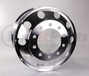 HDVAW225H by HD VALUE - Aluminum 22.5” x 8.25” Wheel - 10 Hand Holes