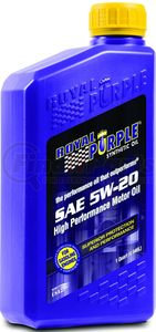 01520 by ROYAL PURPLE SYNTH OILS - SAE 5W20 MOTOR O