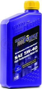 01540 by ROYAL PURPLE SYNTH OILS - SAE 5W40 MOTOR O