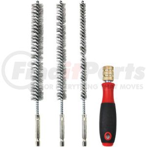 8083 by INNOVATIVE PRODUCTS OF AMERICA - Stainless Steel 9” Bore Brush with Driver Set