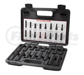 78537 by STEELMAN - 16 Piece Locking Lug Nut  Master Key Set