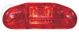 M168R by PETERSON LIGHTING - 168A/R Series Piranha&reg; LED Slim-Line Mini Clearance and Side Marker Lights - Red