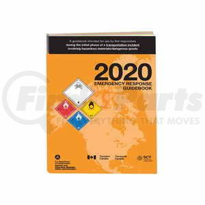 58257 by JJ KELLER - 2020 Emergency Response Guidebook (ERG) - 2020 Pocket Size, Softbound (English) - Shipping Fall 2020