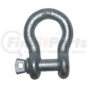 50013-38 by ANCRA - Screw Pin Anchor Shackle - Galvanized, 3/8", 2,000 lbs. WLL