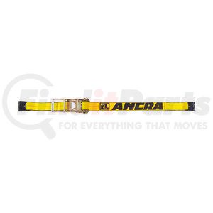 48987-21 by ANCRA - 3" x 30' Ratchet Strap w/41766-18 Flat Hooks- 5,400 lbs. WLL