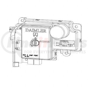 A66-01830-000 by FREIGHTLINER - MODULE-BCA,BL W/CNTR, FPT