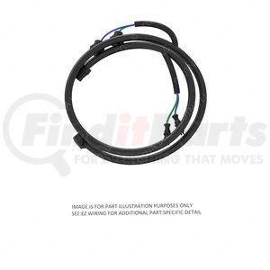 A66-02708-001 by FREIGHTLINER - HARNESS-CHAS,FWD,OL,VRDU2,125,