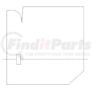 A18-41021-000 by FREIGHTLINER - ASSY-CAB PANEL, HDLNR, L