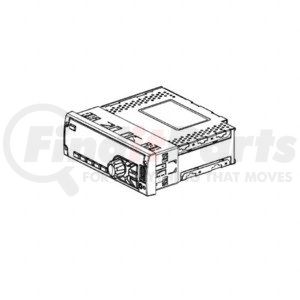 A22-74389-000 by FREIGHTLINER - RADIO-DEA540 AM/FM/WB/CD/BT/SX