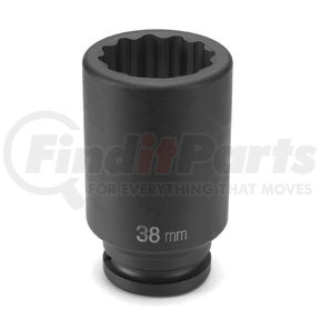 3141MD by GREY PNEUMATIC - 3/4" Drive x 41mm 12 Point Deep Impact Socket