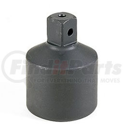 5009AB by GREY PNEUMATIC - #5 Spline Female x 1" Male Adapter with Friction Ball Adapter