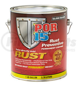 45201 by ABSOLUTE COATINGS (POR15) - Rust Preventive, Gray, Gallon