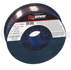 1440-0212 by FIREPOWER - Mild Steel Solid Welding Wire 0.023" Diameter 33lb