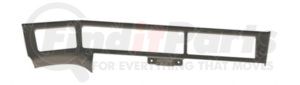 A18-33393-005 by FREIGHTLINER - Trim Plate - HVAC / Radio, Shadow Grey