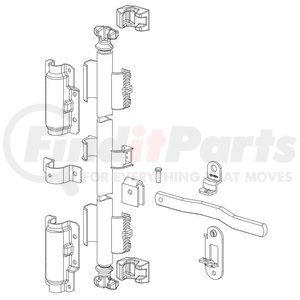 021-00312 by FLEET ENGINEERS - Lock Rod Miner Style Set