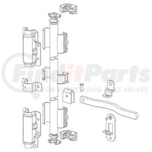 021-00313 by FLEET ENGINEERS - Lock Rod Miner Style Narrow Set