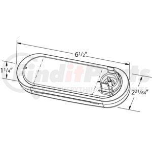 54163-3 by GROTE - SuperNova® NexGen™ Oval LED Stop / Tail / Turn Light - Male Pin, Yellow, Multi Pack