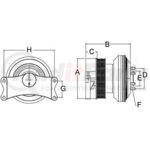 79A7249 by HORTON - CLUTCH DMA SE 21 REMAN *D