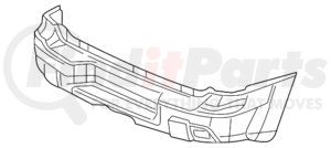 8123356260 by ISUZU - Bumper Cover - Isuzu (8123356260)