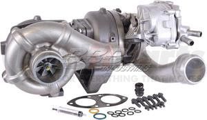 D1022 by OE TURBO POWER - Turbocharger - Oil Cooled, Remanufactured