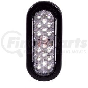 M63324 by MAXXIMA LIGHTING - Maxxima M63324 White 6" Oval LED Backup Light