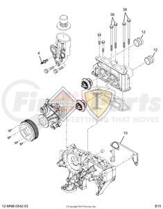 2514165C94 by NAVISTAR - FAN CLUTCH, DRIVE KIT, RETROFIT 2 SPEED