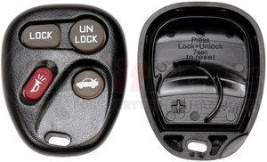 13608 by DORMAN - KEYLESS REMOTE CASE